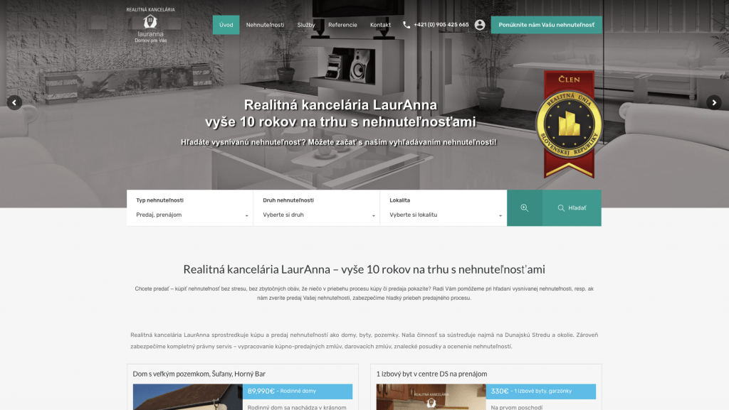Realitná kancelária LaurAnna