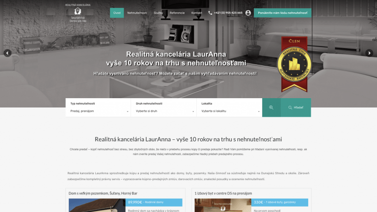 Realitná kancelária LaurAnna