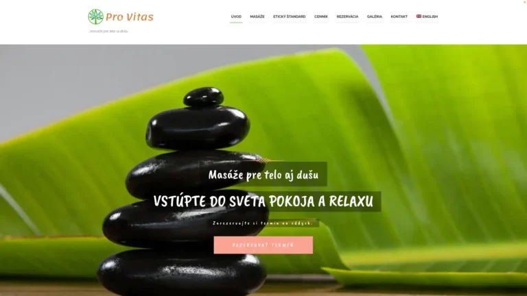 Masáže pro-vitas.sk