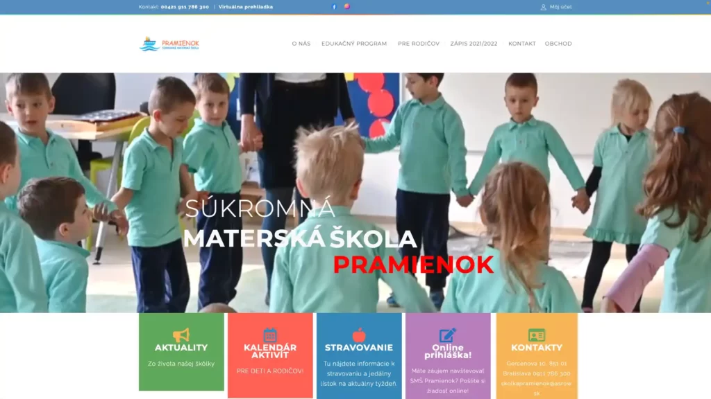 Škôlka pramienok