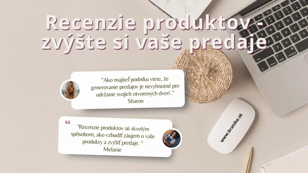 Recenzie produktov - zvýšte si vaše predaje