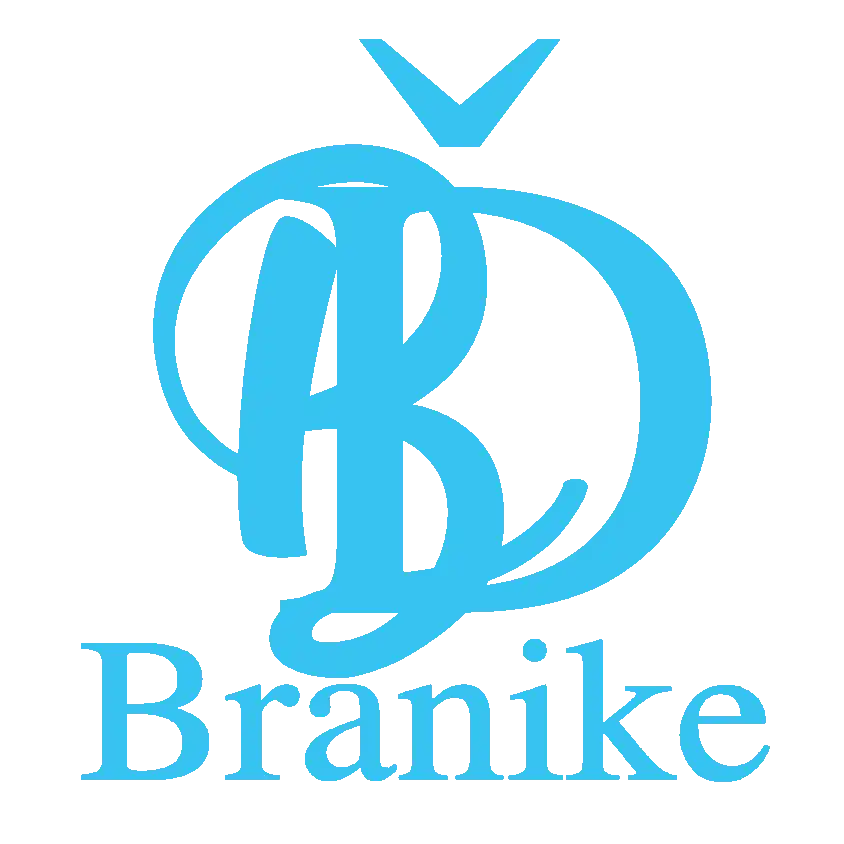 Monogram BĎ Branike modre