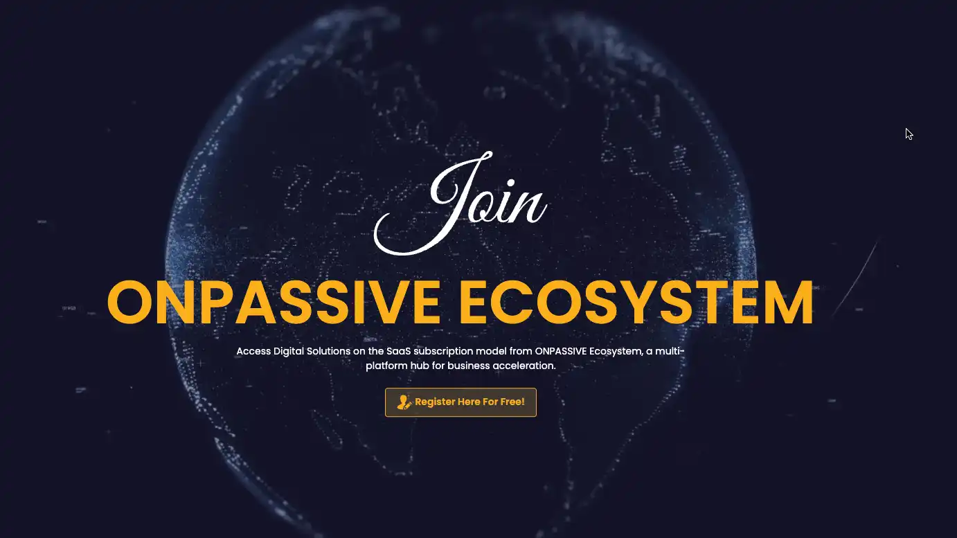 ONPASSIVE Ecosystem - jedinečný ekosystém, ktorý prináša neuveriteľné digitálne riešenia